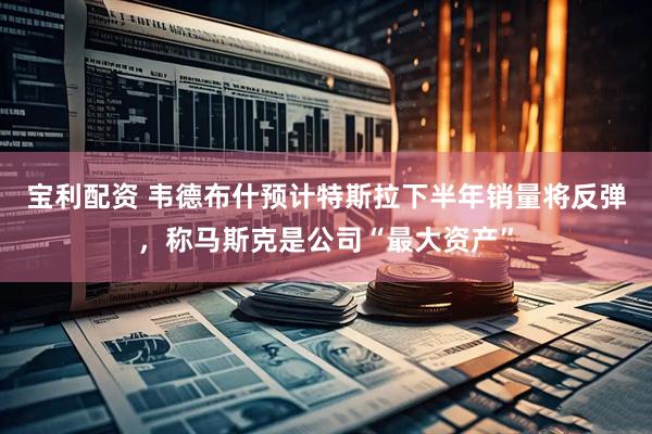 宝利配资 韦德布什预计特斯拉下半年销量将反弹，称马斯克是公司“最大资产”