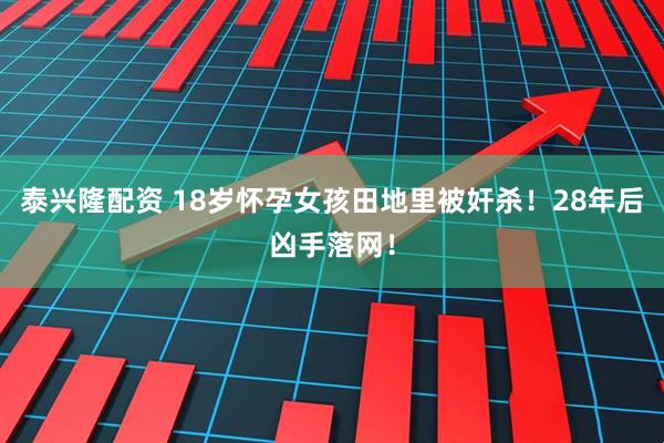 泰兴隆配资 18岁怀孕女孩田地里被奸杀！28年后凶手落网！