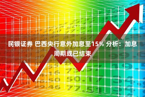民银证券 巴西央行意外加息至15% 分析：加息周期或已结束